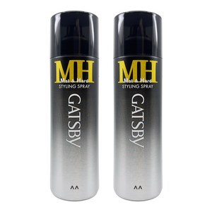 갸스비 스타일링 헤어스프레이 매트&하드, 200ml, 2개