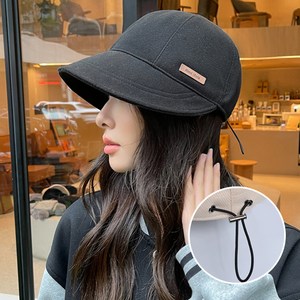 데일리유 여성용 유니크 볼캡 얼굴 작아보이는 챙넓은 사계절모자