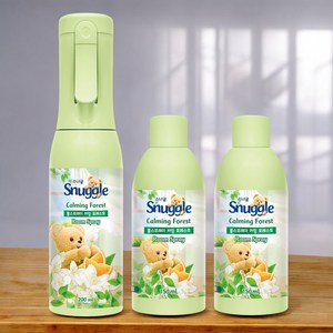 스너글 룸 스프레이 카밍 포레스트 200ml + 리필 150ml 2개, 1개