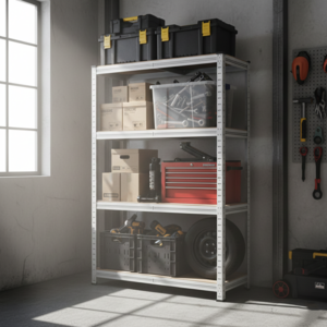 부원진열장 에코랙 무볼트 조립식 철제 앵글 선반