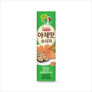 롯데햄 야채맛 소시지, 190g, 25개