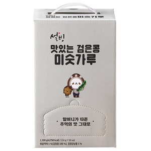 설빙 맛있는 검은콩 미숫가루, 1.2kg, 1개
