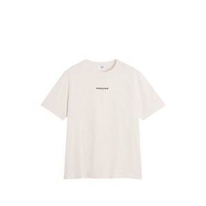 메종키츠네 로고 티셔츠, 베이지계열, Standard S(KR 95)