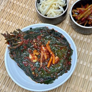 반찬단지 생깻잎 무침 4kg 햇깻잎 깻잎김치 생깻잎무침, 1개