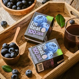 아임리얼100 고농축 블루베리 48팩, 120ml, 48개