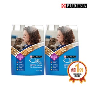 퓨리나 캣차우 컴플리트 1.5kg_2팩_고양이 사료_리뉴얼, 기타육류, 1.5kg, 2개