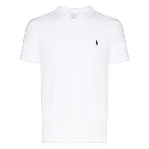 폴로랄프로렌 로고 자수 코튼 티셔츠, 화이트계열, Standard XL(KR 110)