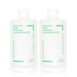이니스프리 그린티 아미노 수분 클렌징 워터, 320ml, 2개