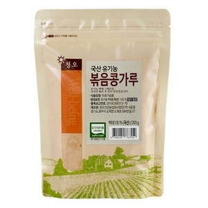 청오건강 국산 볶음 콩가루, 200g, 1개