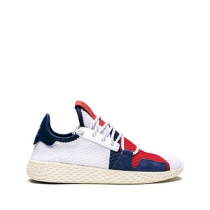 아디다스 후 V2 스니커즈, US men 13(KR 310), 화이트계열+레드계열