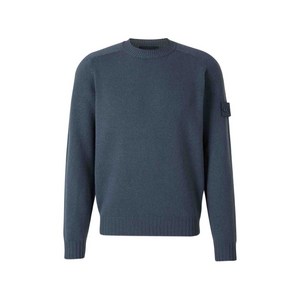 스톤 아일랜드 패치 크루 넥 스웨터, 블루계열, Standard L(KR 100)