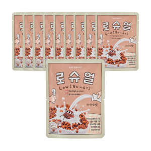 델리스푼 로슈얼 단백질 시리얼 카카오맛, 35g, 10개