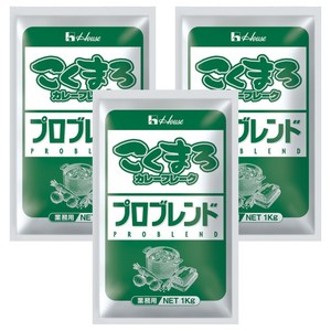 하우스푸즈 대용량 코쿠마로 플레이크 프로블렌드, 1kg, 3개