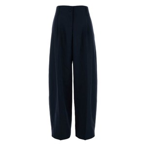 알렉산더맥퀸 울 플리츠 팬츠, 블루계열, Italy 40(KR 55)