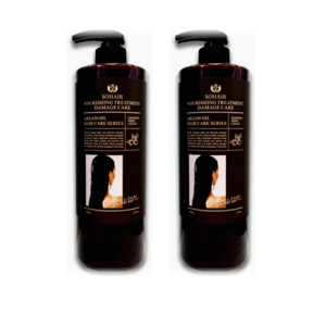 쏘헤어 모로코 아르간 너리싱 헤어 트리트먼트 1000g 2통, 1kg, 2개