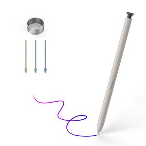 적용 삼성 갤럭시S25울트라 S펜 터치펜 + 3펜촉