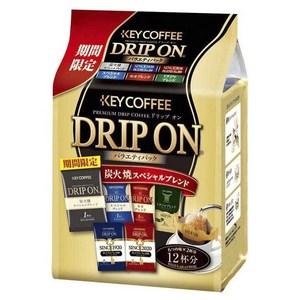 키커피 드립 온 버라이어티 팩, 8g, 12개입, 1개