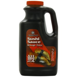 Kikkoman Sushi Sauce Unagi Tae 5 Pound 4 Ounce Kikkoman 스시 소스 장어 용기 5파운드 4온스, 1개, 2.27kg