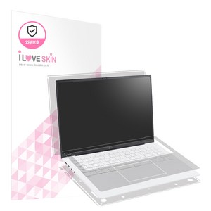 알럽스킨 LG 그램 2023 16인치 외부보호필름 16Z90R 16ZD90R, 1개