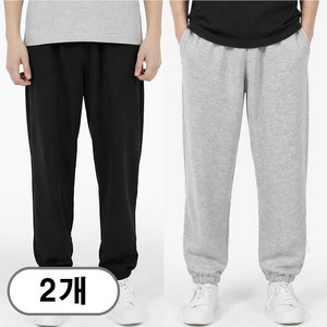 차쿠 1+1(2세트) 남여공용 트레이닝복팬츠 조거팬츠 일자 와이드 추리닝 슬랙스팬츠 작업바지 편의점바지 빅사이즈
