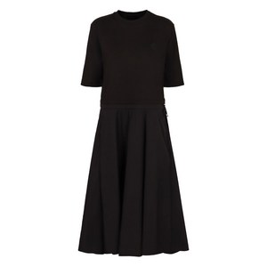 몽클레르 미디 티셔츠 드레스