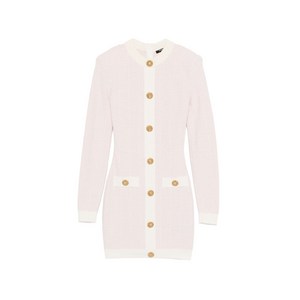 발망 버튼 미니 드레스, 핑크계열, France 38(KR 66)