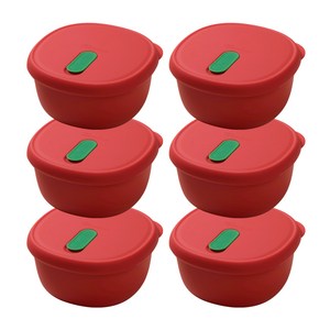국산 냉동밥보관용기 실리콘밥팩 전자레인지 밀폐 소분용기 350ml