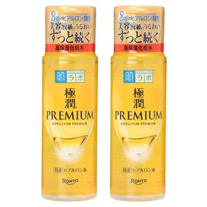 하다라보 고쿠쥰 프리미엄 히알루론액 화장수, 170ml, 2개