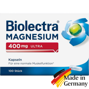 바이오렉트라 Biolectra 마그네슘 400mg 울트라 카프셀른 / 100캡슐, 바이오렉트라 400mg 100정 100일분