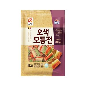 사조 오색모듬전1kg사조, 1kg, 1개