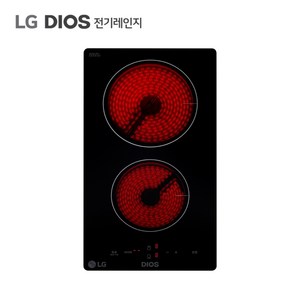 LG DIOS 빌트인 전기레인지 하이라이트 2구 BER2G 희망일 배송가능