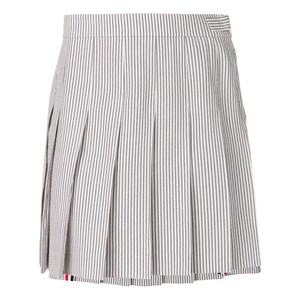 톰 브라운 시어서커 미니 플리츠 스커트, 그레이계열, Italy 34(KR 22)