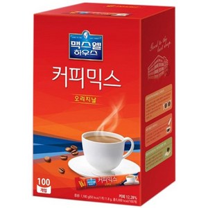 동서식품 맥스웰하우스 오리지날 커피믹스, 12g, 100개입, 2개