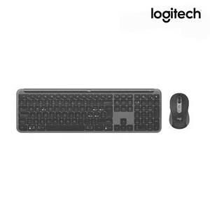 [로지텍코리아 정품] 로지텍 MK950 SIGNATURE SLIM 무선 키보드 마우스 세트
