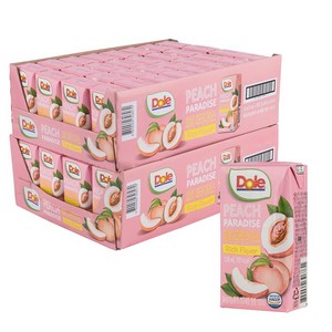 돌 피치 파라다이스 주스, 120ml, 64개