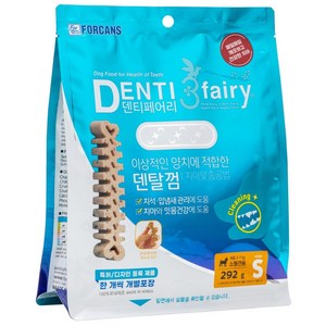 포켄스덴티페어리 강아지 덴탈껌, 타피오카, 292g, 1개