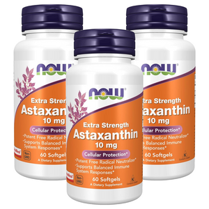 나우푸드 아스타잔틴 10mg 소프트젤, 60정, 3개