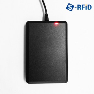 현승 RFID리더기 RF USB MF 13.56Mhz CR80 전용리더(카드리더) USB 리더기, 검정, CR-80 MF(No.42M), 1개