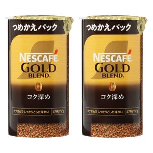 네스카페 골드 블렌드 깊은 풍미 레귤러 솔루블 커피 리필용, 95g, 1개입, 2개
