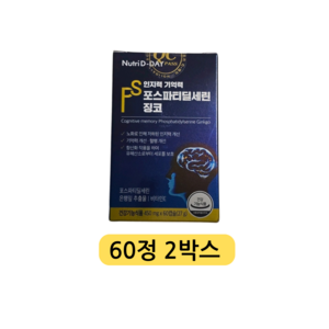 뉴트리디데이 인지력 기억력 포스파티딜세린 징코 27g, 120정, 1개