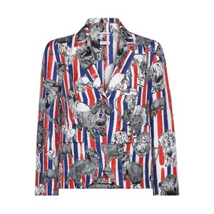 톰 브라운 스트라이프 투알 재킷, 화이트계열+레드계열, Italy 42(KR 66)