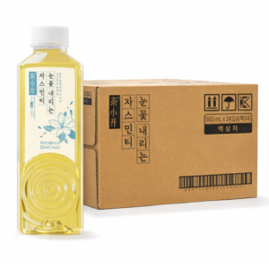 눈꽃내리는 자스민티, 1개입, 500ml, 24개