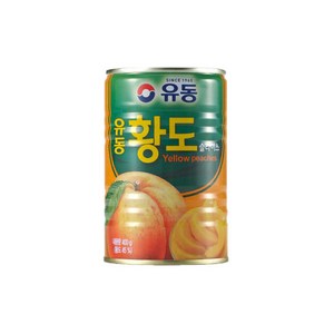 유동 황도 슬라이스 통조림, 400g, 48개