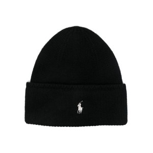 폴로랄프로렌 폴로 포니 자수 비니