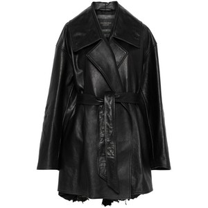 발렌시아가 가죽 재킷