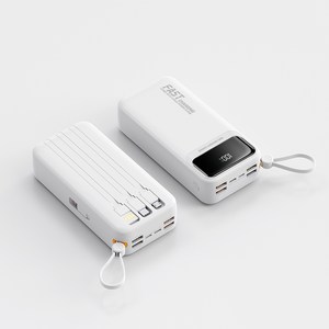 Yunivo 캠핑보조배터리 50000mah 대용량 66W 고속충전 높은 안정성 일체형보조배터리