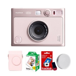 인스탁스 미니에보 핑크 EVO 젠틀로즈 카메라+전용가방+필름20장+선물SET