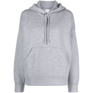 보테가 베네타 캐시미어 혼방 니트 후디, 그레이계열, Standard M