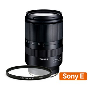 [정품등록이벤트 3년보증 + 5만P 증정] 탐론 17-70mm F/2.8 Di III-A VC RXD B070 소니E용 + 겐코 AIR MCUV 67mm 필터