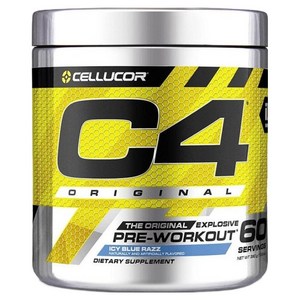 셀루코어 C4 오리지널 프리-워크아웃 블루 라즈베리, 390g, 1개